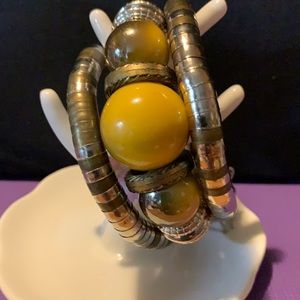 Multi layered wrap bracelet